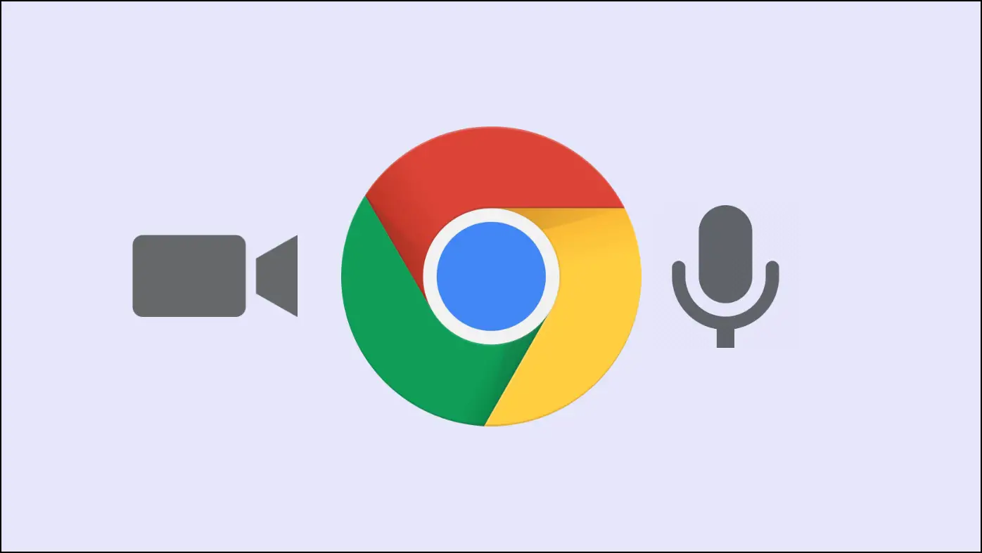 Change Camera and Mic Source in Google Chrome