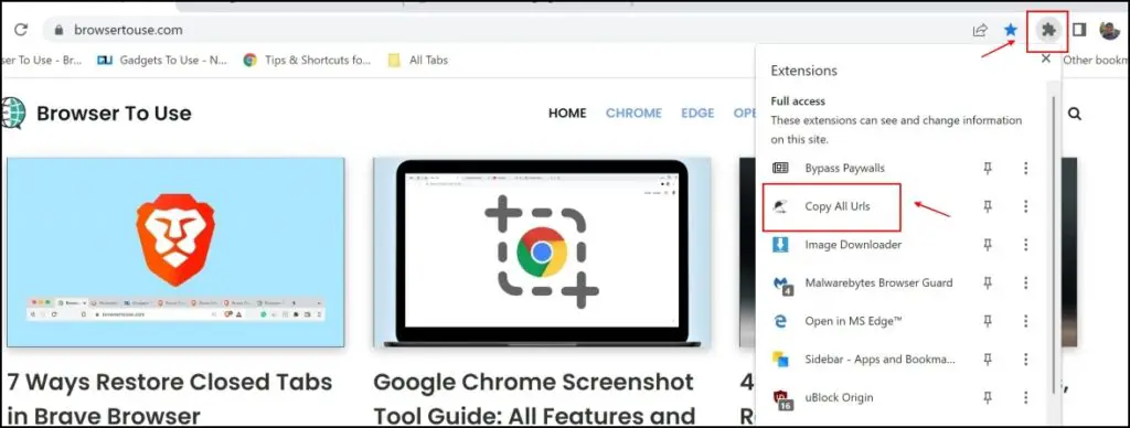 3 Ways To Copy Multiple Links And Paste At Once In Chrome Firefox 