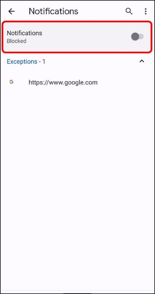 Turn Off Ads and Notifications in Chrome Settings