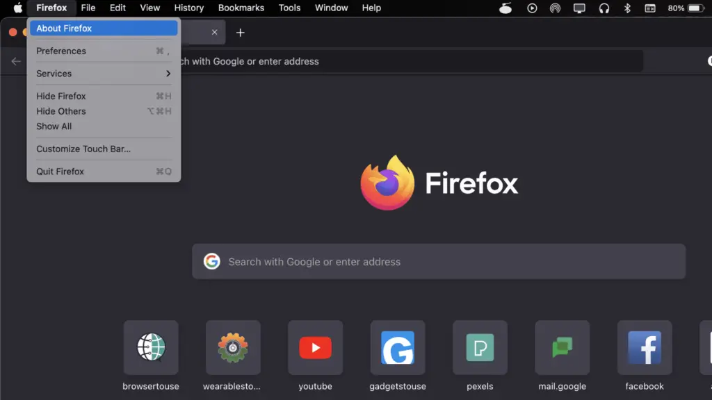 Update Firefox on macOS Devices