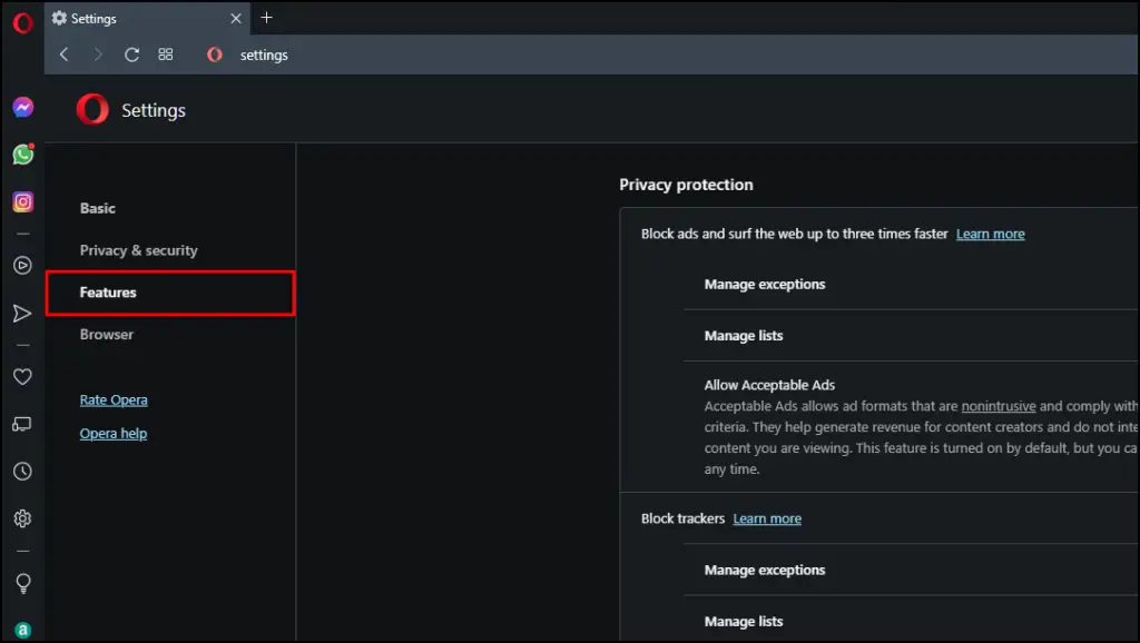 Fix Opera Draining Battery