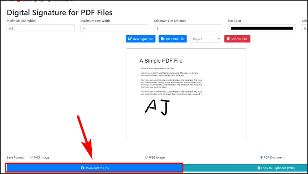 Download Digital Signature for PDF Files Extension for Chrome