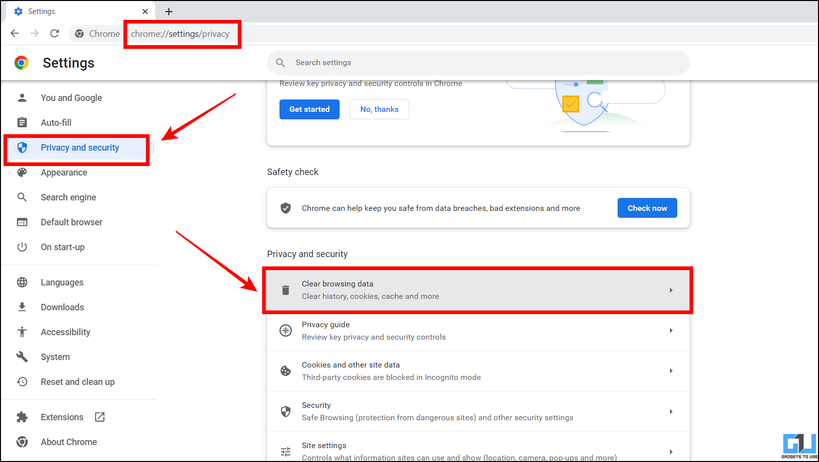 Clear Cache to Fix Google Drive Server Error