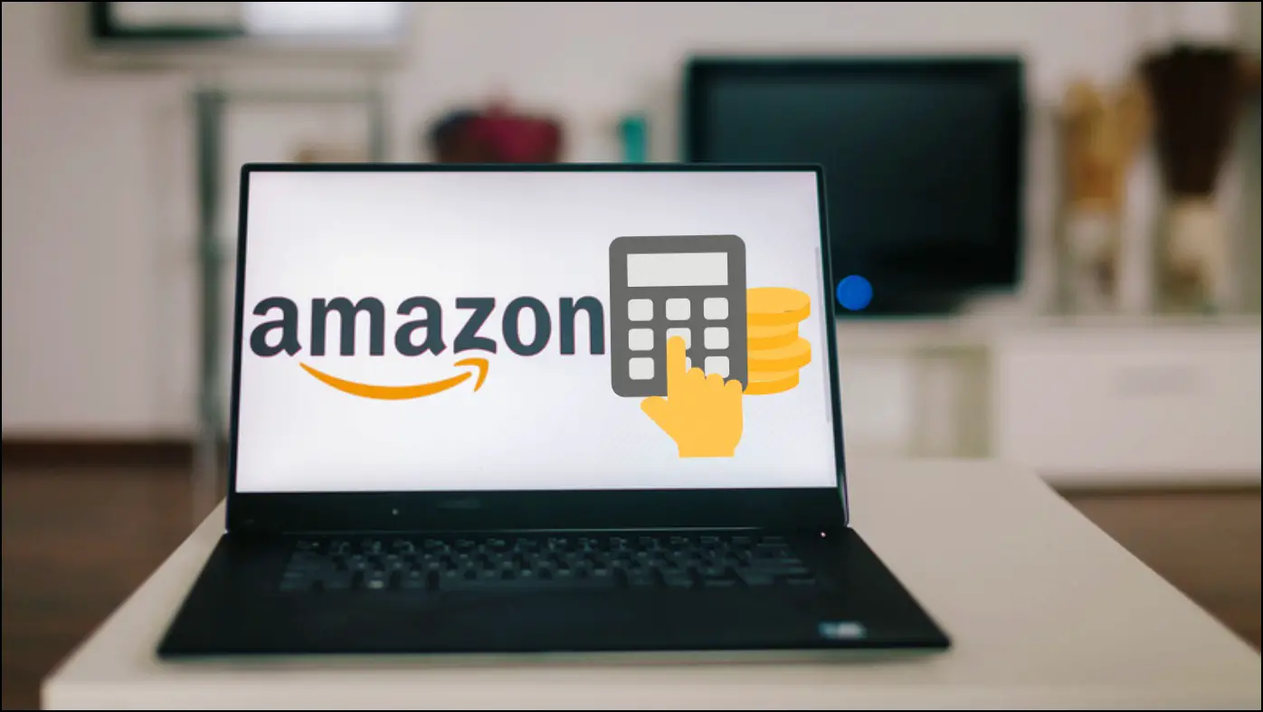 Amazon Shopping on Laptop