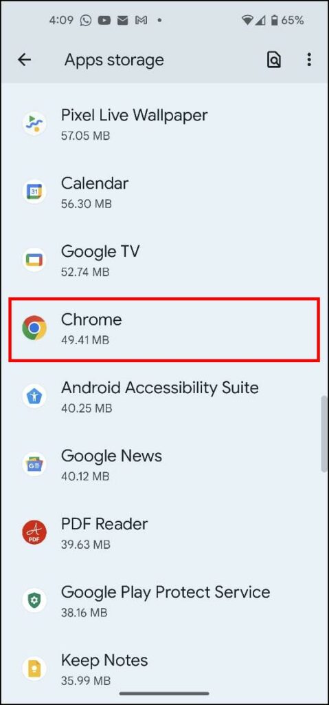 Clear Chrome Browser Cache on Android