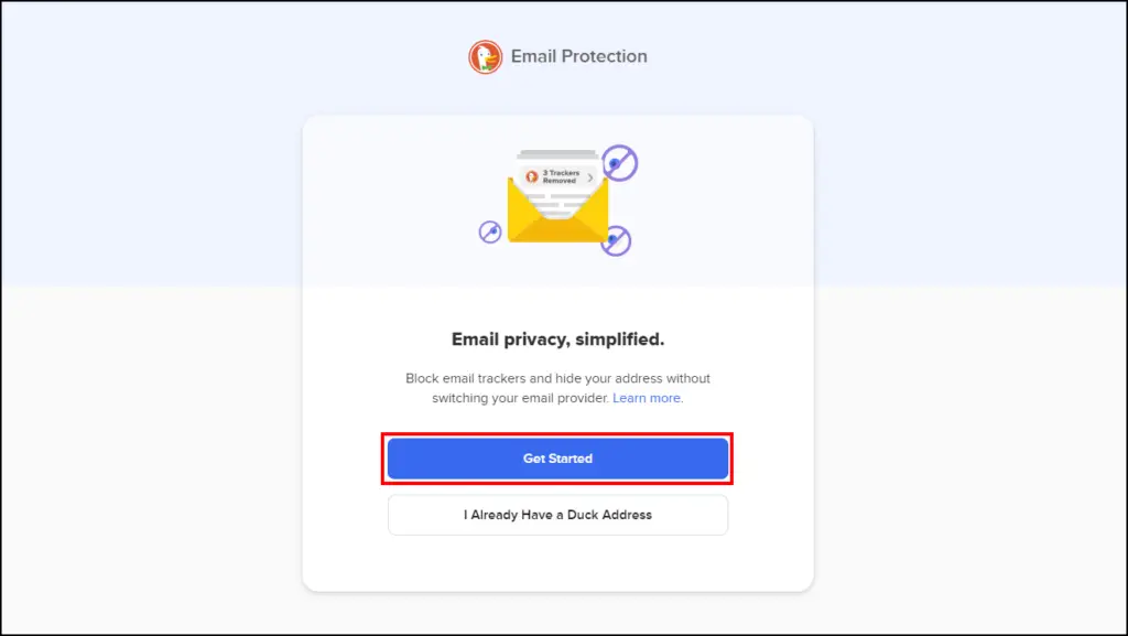 Using DuckDuckGo Email Protection