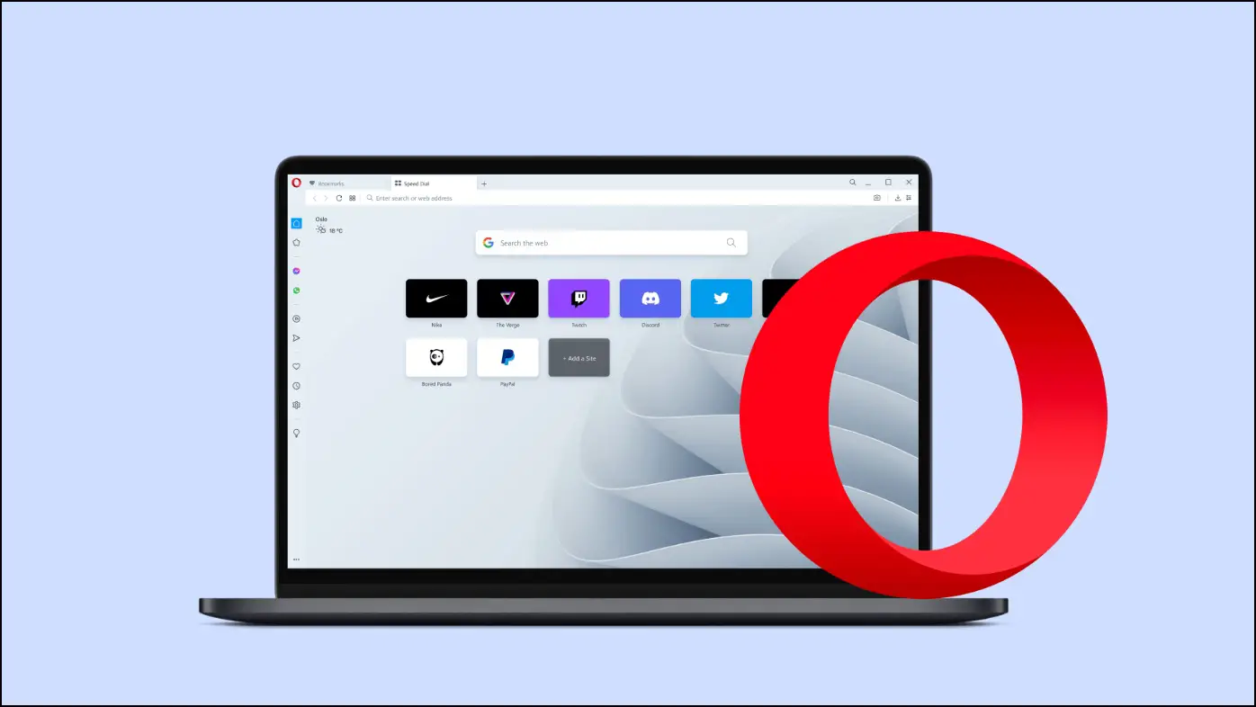 Set Opera as Default Browser