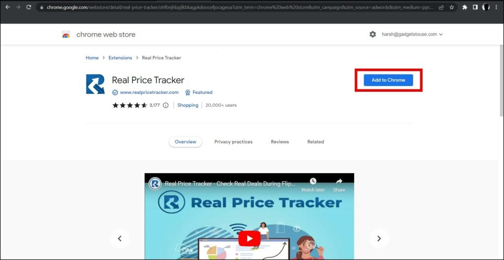 Real Price Tracker