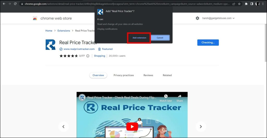 Real Price Tracker