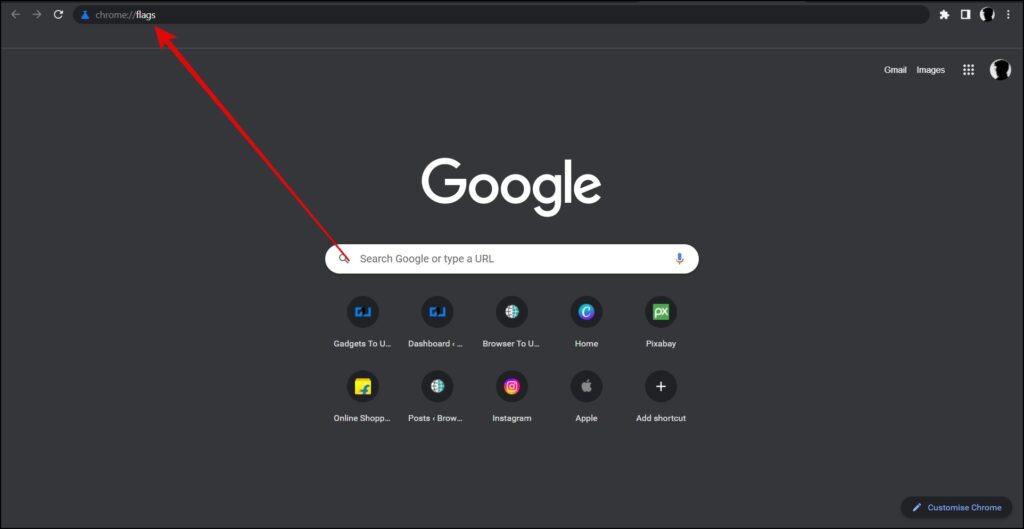 Disable Chrome Flags or Experiments to Fix Blank Black Screen in Chrome on Windows 7/10/11