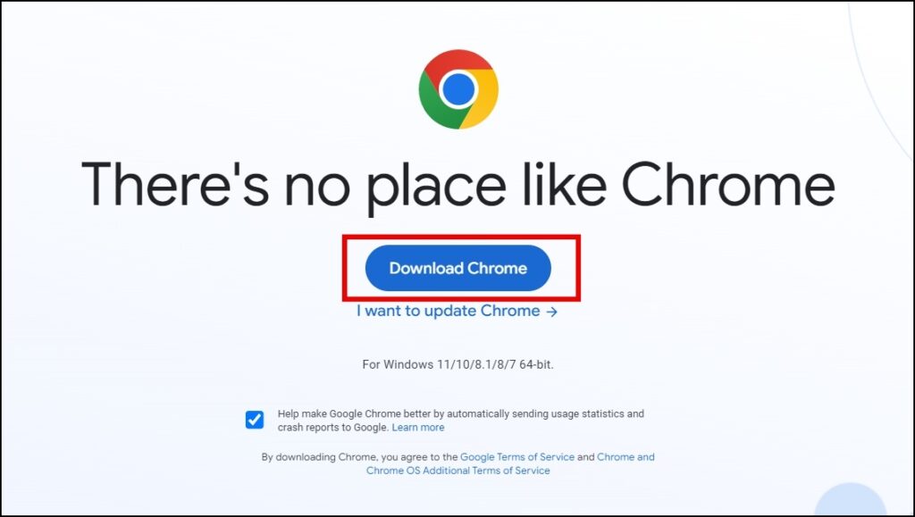 Re-install the Browser to Fix Only Google Sites Opening
