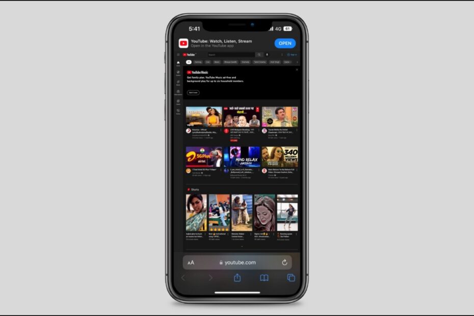 Load YouTube Desktop Site in Chrome on Android or iOS