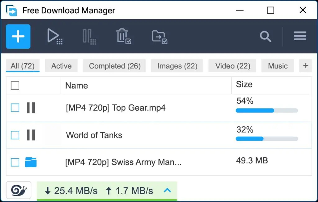 Use a Third-Party Download Manager