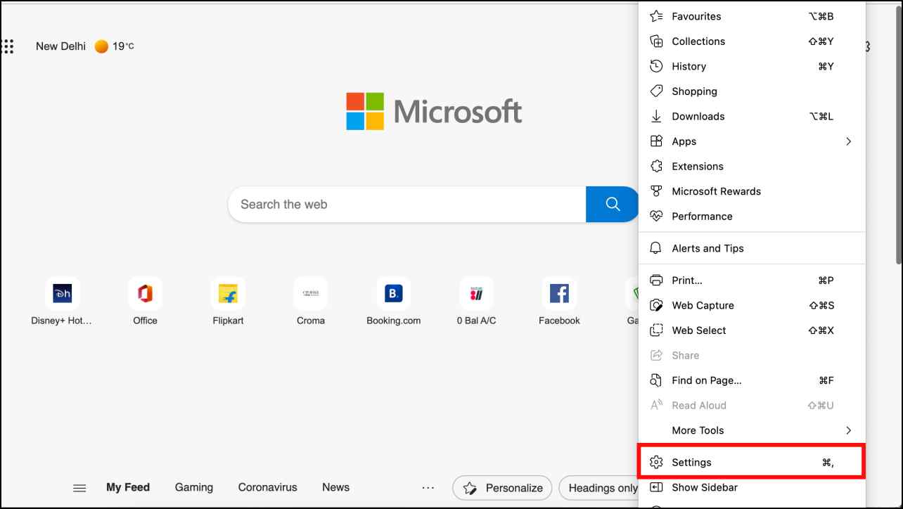 Disable Microsoft Edge Rewards