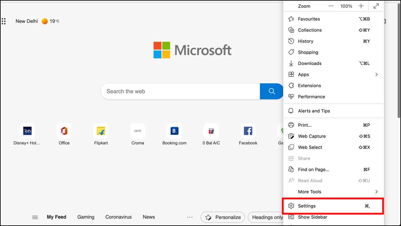 Enable Microsoft Edge Rewards