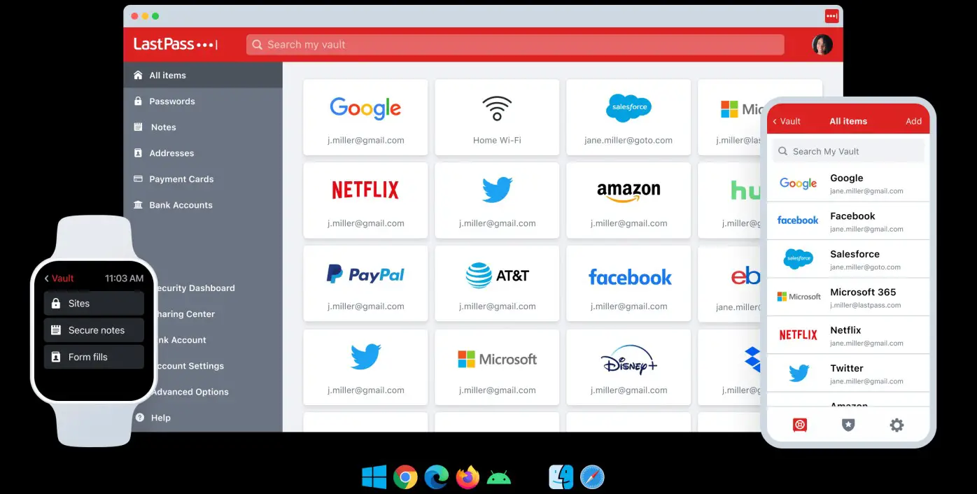 Lastpass Chrome Features