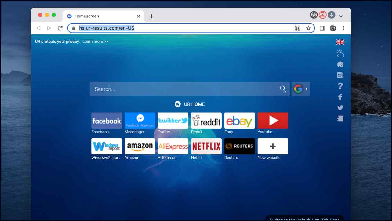 UR Browser for Low End PC