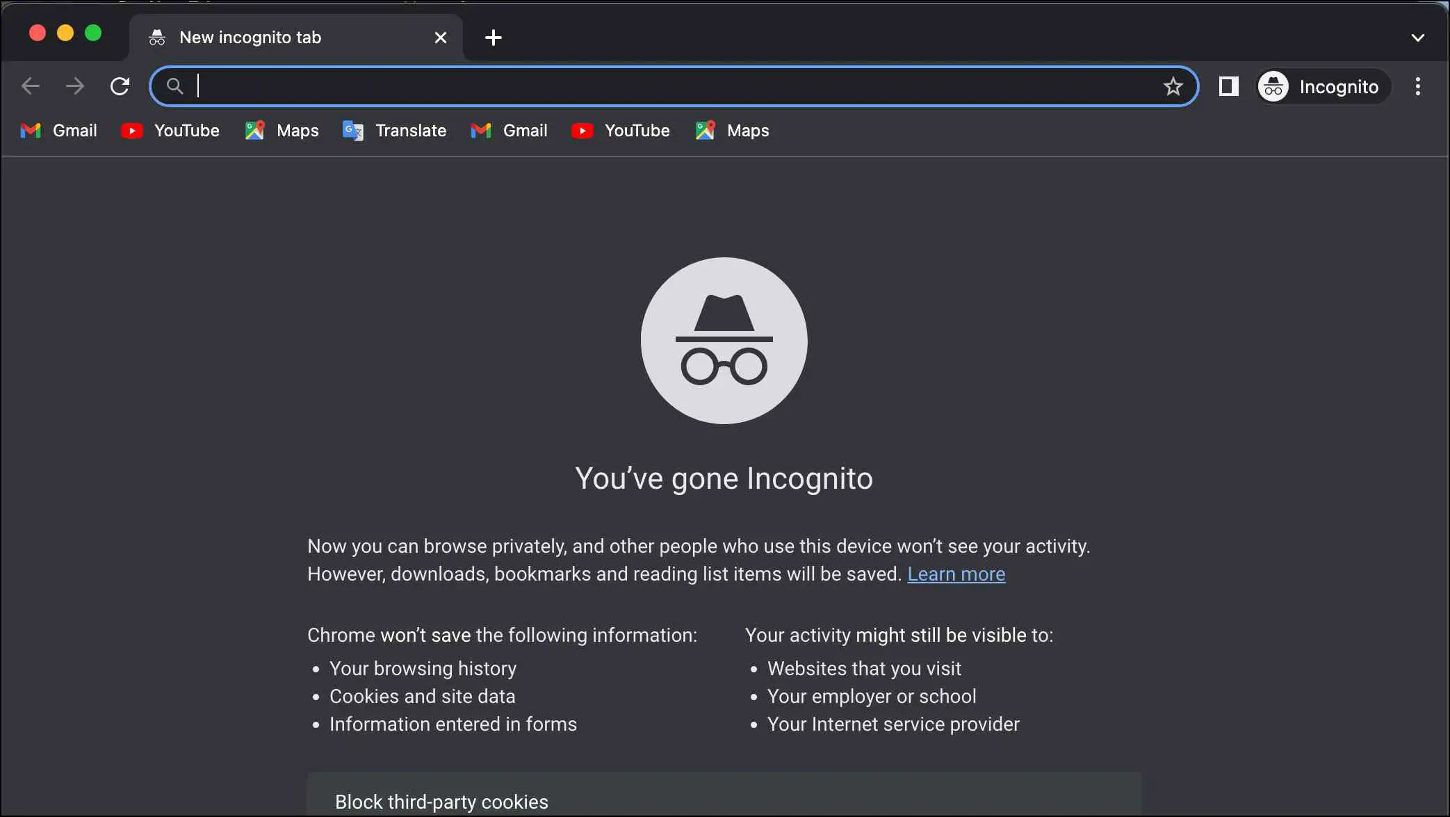 Use Google Messages in Chrome Incognito