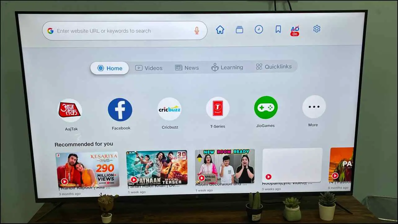 Best Browsers for Android TV - JioPages TV