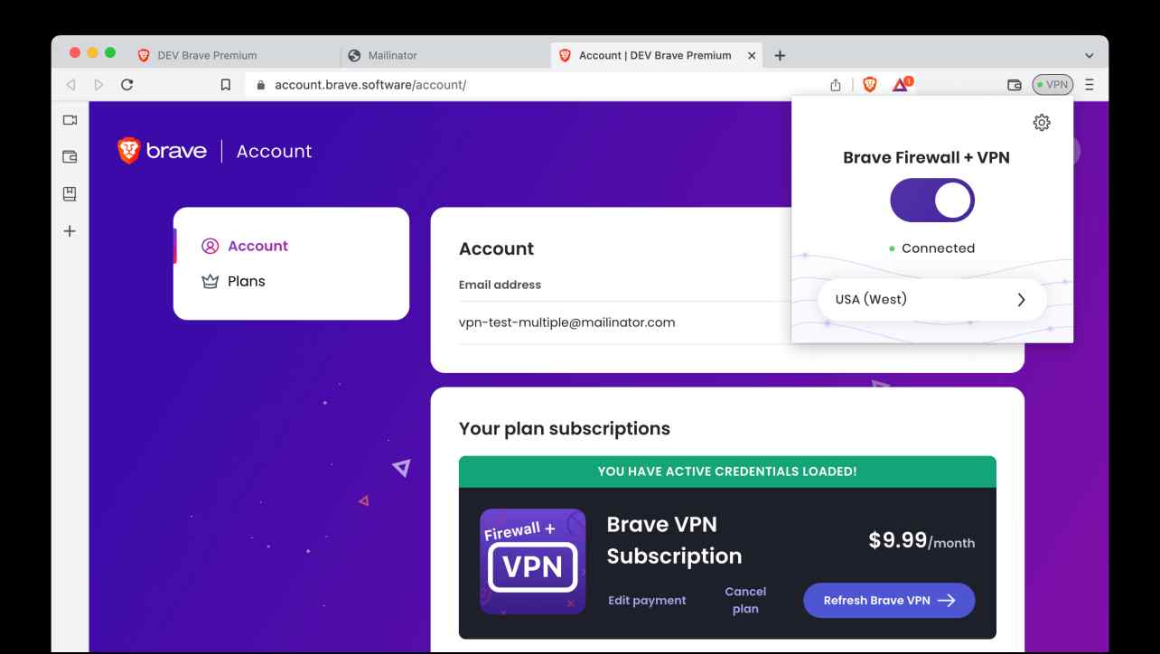 Brave VPN Browser for Mac