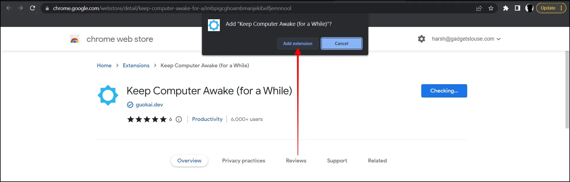 Use Keep Computer Awake Extension To Keep Your Mac or PC Awake When You Are Using Chrome