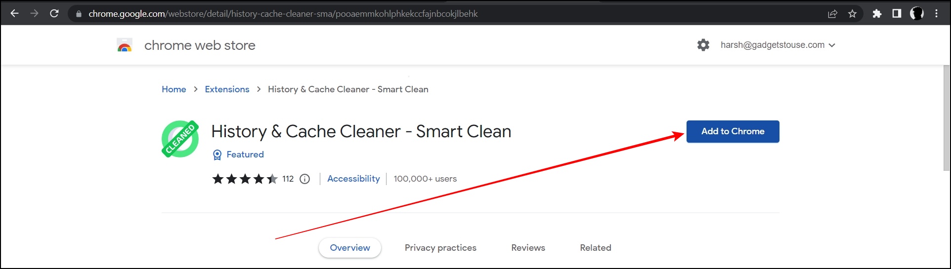 History & Cache Cleaner - Smart Clean Extension
