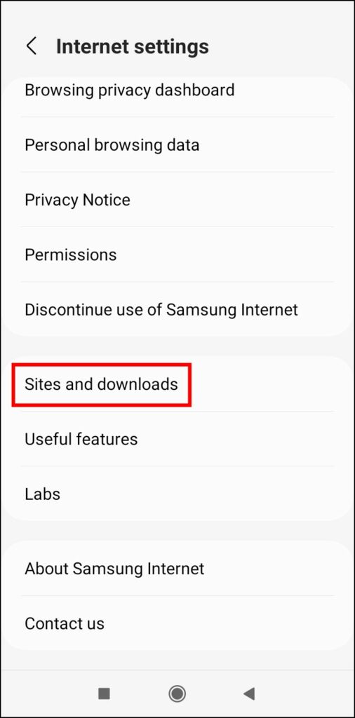 Change the Download Location