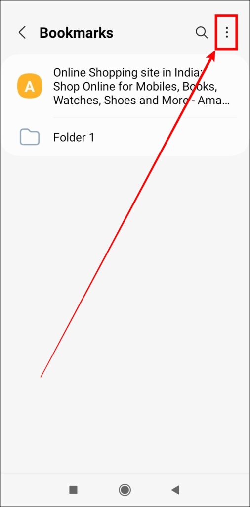 Create Bookmark Folders