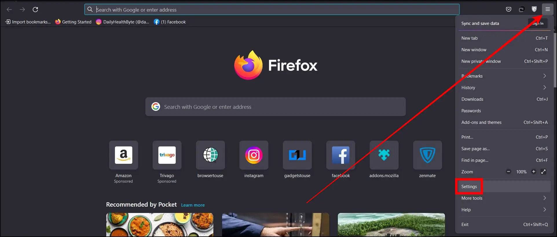 For All Websites On Mozilla Firefox Browser