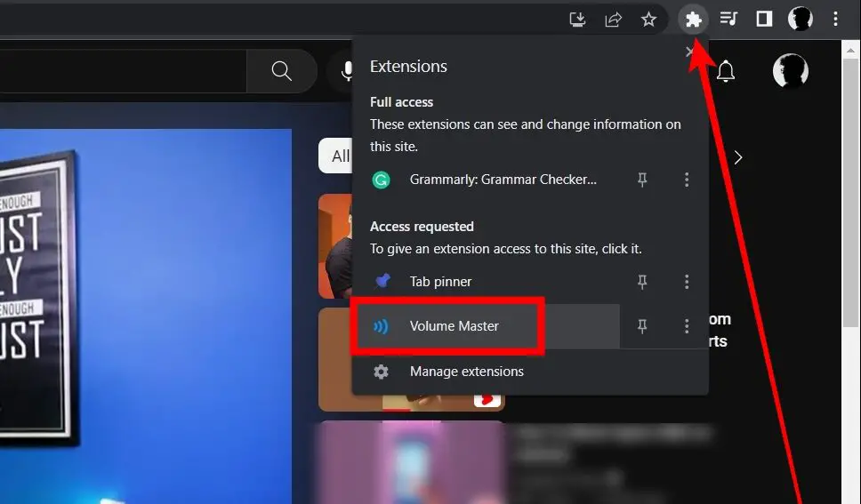 Volume Master Extension To Increase Volume In Google Chrome