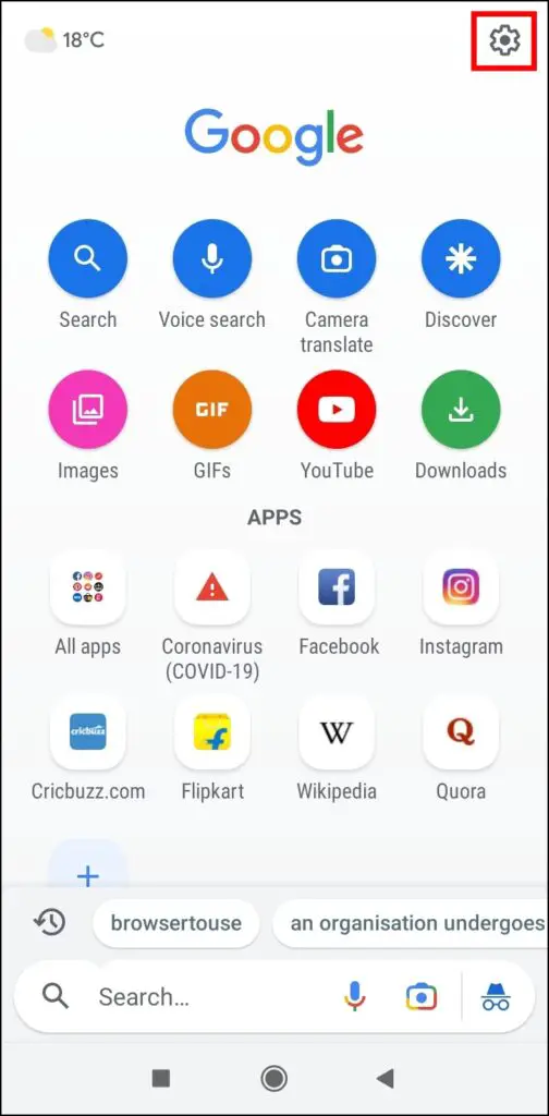Change the Background using a custom image (Android)