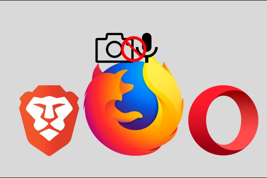 3 Ways to Disable Camera & Mic in Brave, Opera, and Firefox