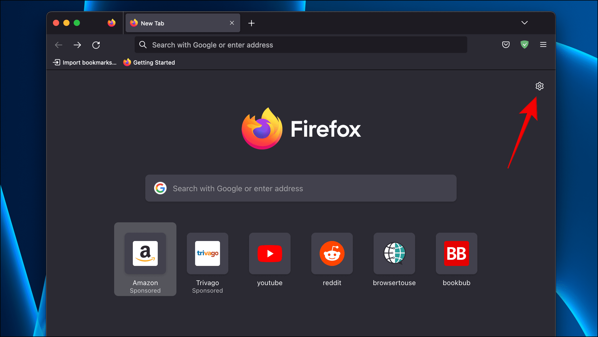 Turn Off Sponsored Shortcuts on Firefox Homepage