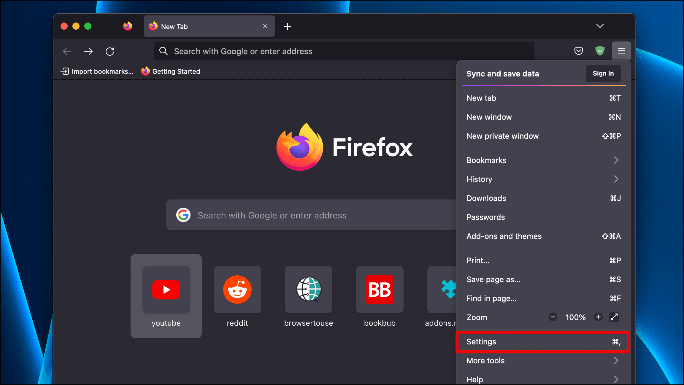 Disable Sponsored Suggestions in Firefox Address Bar