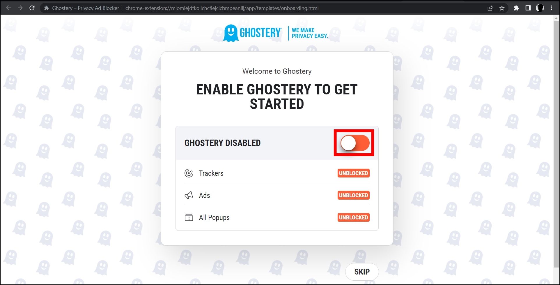 "Ghostery: