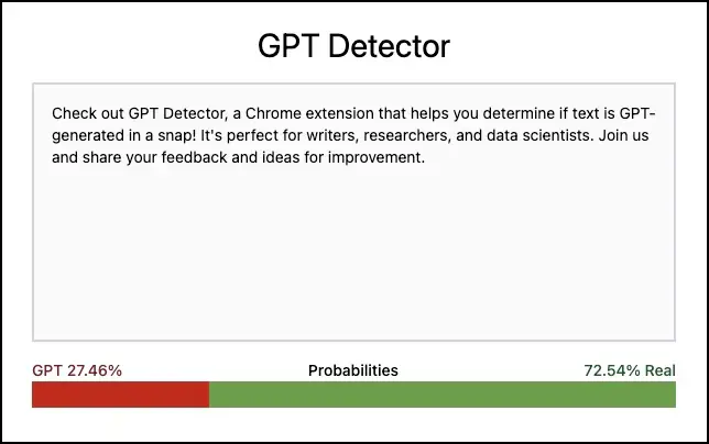 GPT Detector by AE Studio