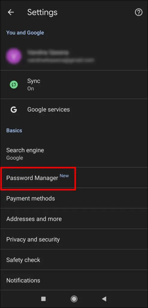 Disable Autofill Password