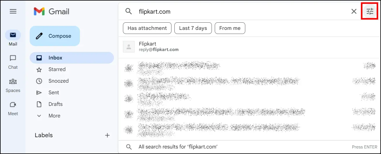 Create a Filter on Gmail