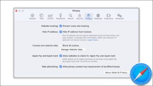 How to Stop Cross Site Tracking in Safari Mac and iPhone?