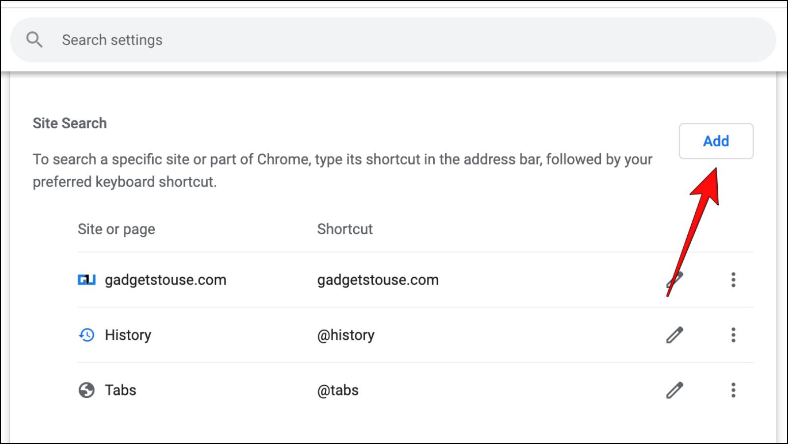 Create Bookmarks Search Shortcut in Chrome Address Bar