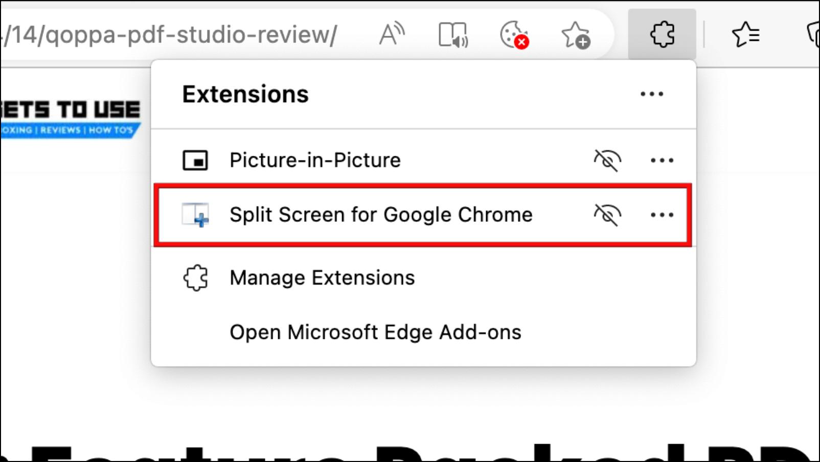 Use-Split-Screen-Chrome-Extension