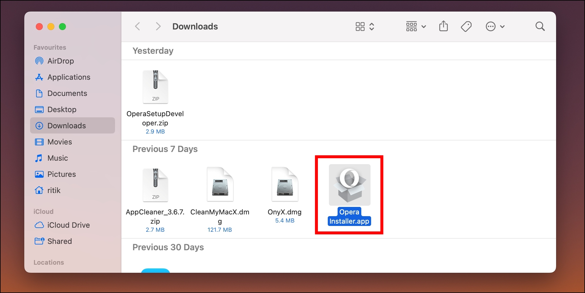 Install and Setup Opera One Browser on Mac