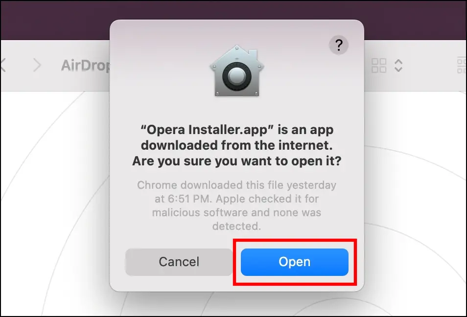 Install and Setup Opera One Browser on Mac