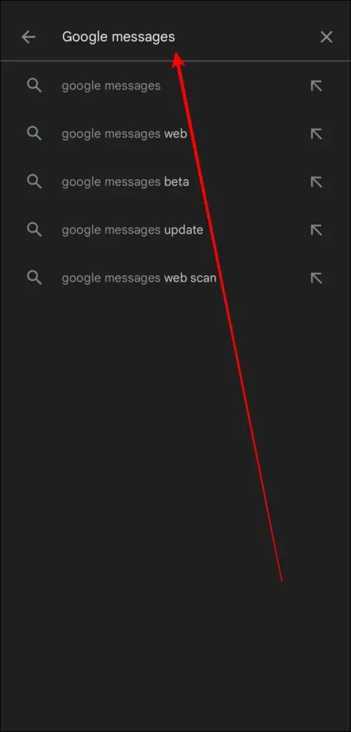 Update the Google Messages App to Fix Google Messages Web "Not Connected to Phone"