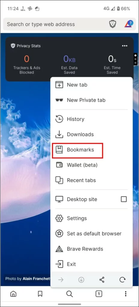 Import Bookmarks to Brave Mobile