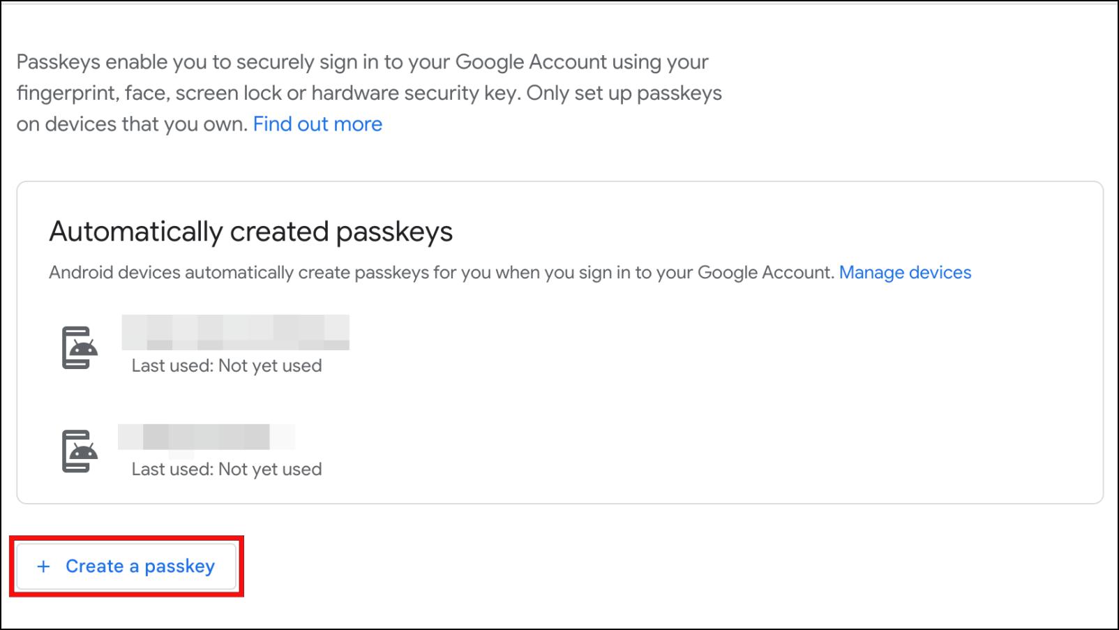 Create-New-Google-Passkey