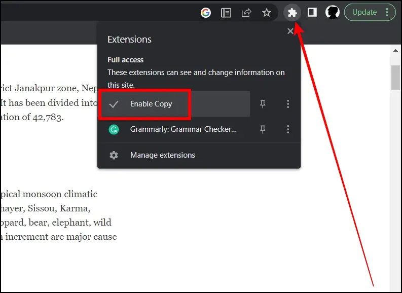 Enable Copy Extension: Best Chrome Extensions To Copy Text From Video, PDF, Image or Website