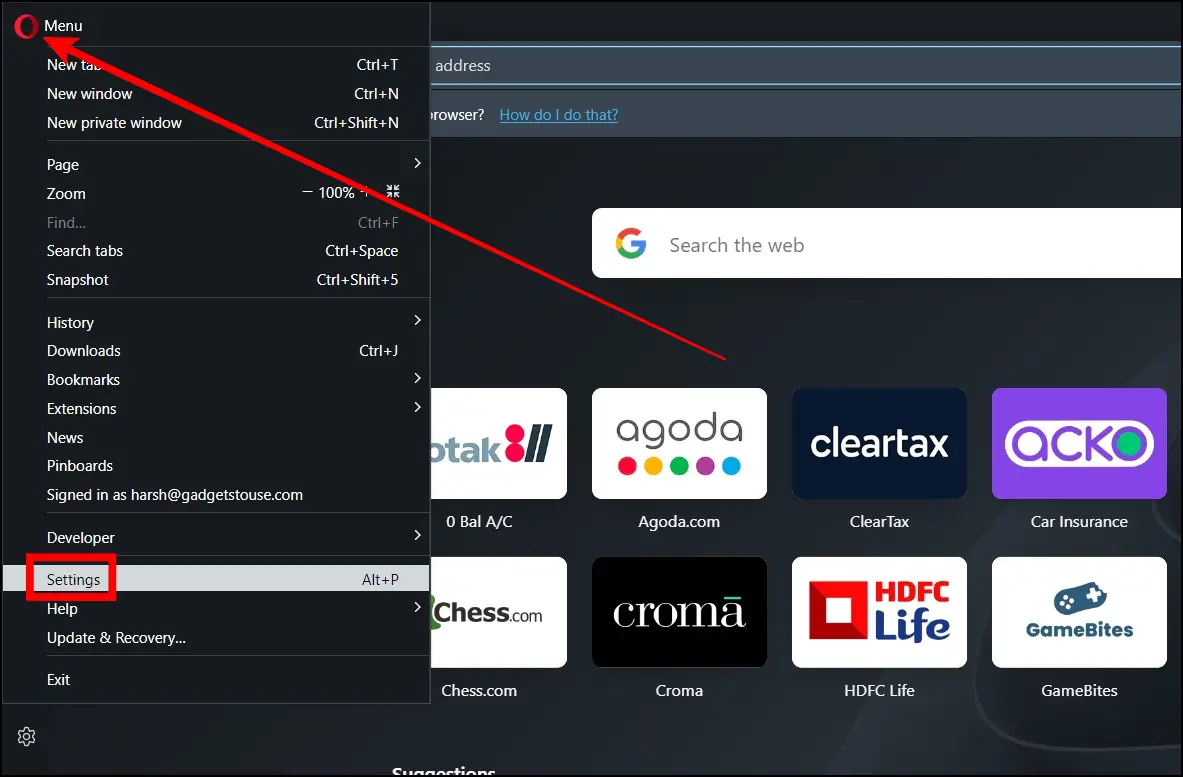 Save, View, and Manage Passwords on Opera Browser