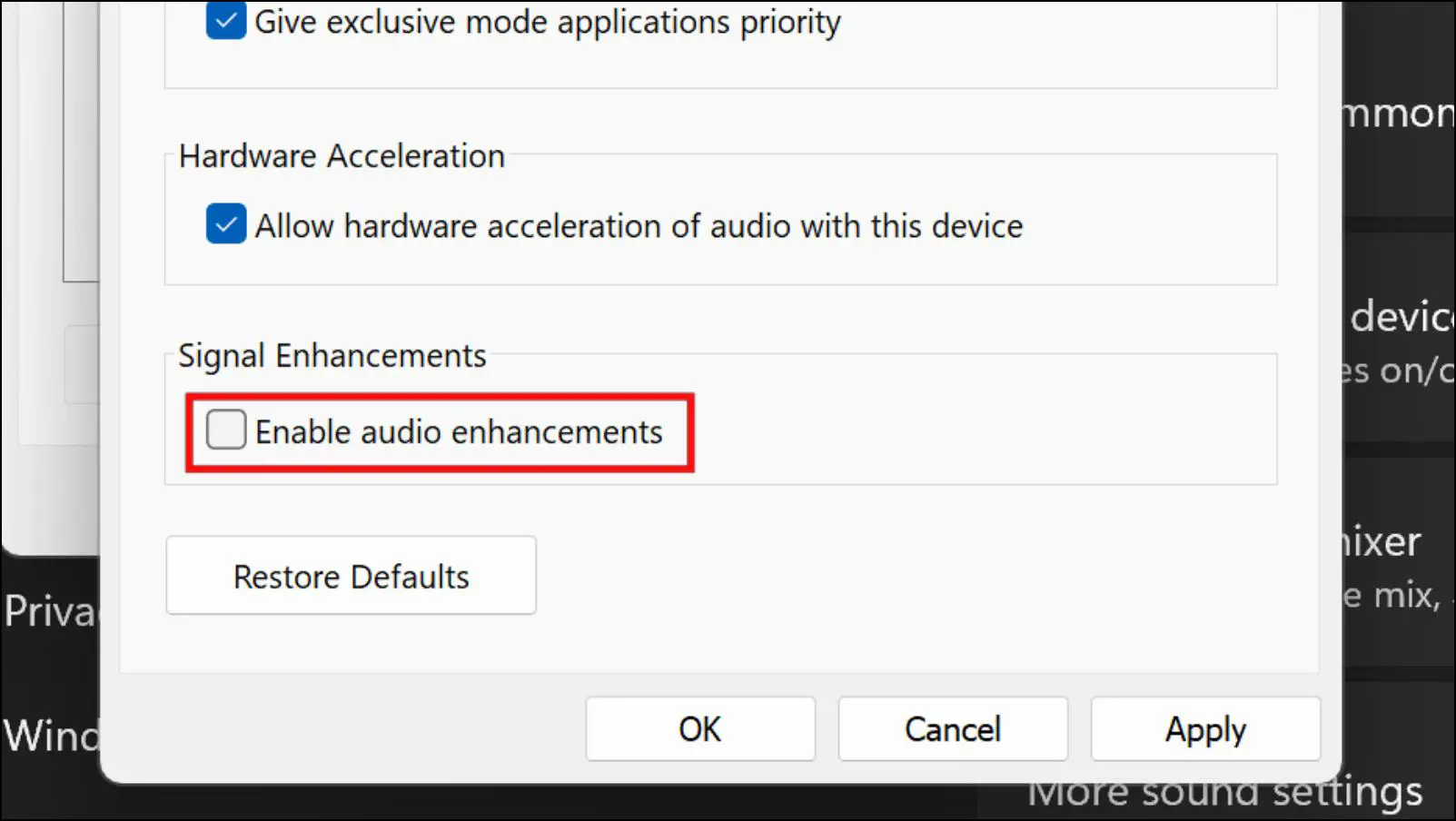 Disable-Sound-Enhancements-Windows