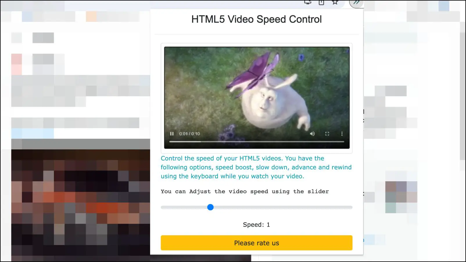 HTML5-Video-Speed-Control-Chrome